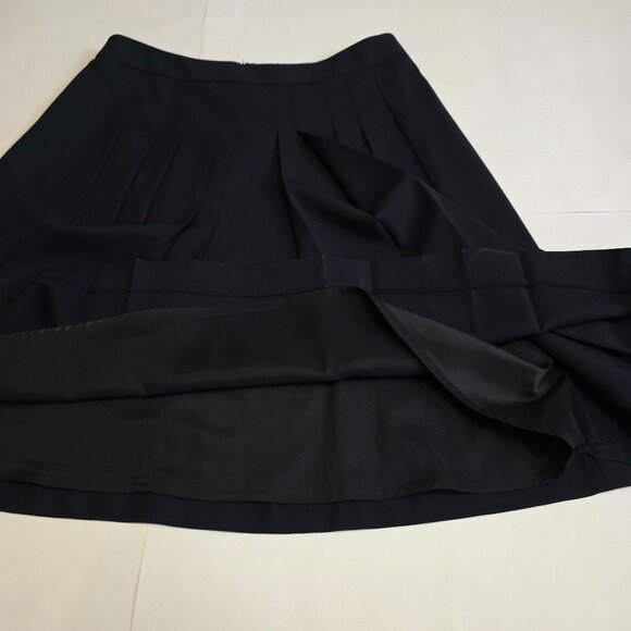Theory Haidin Wool Pleated Skirt - Picture 14 of 16